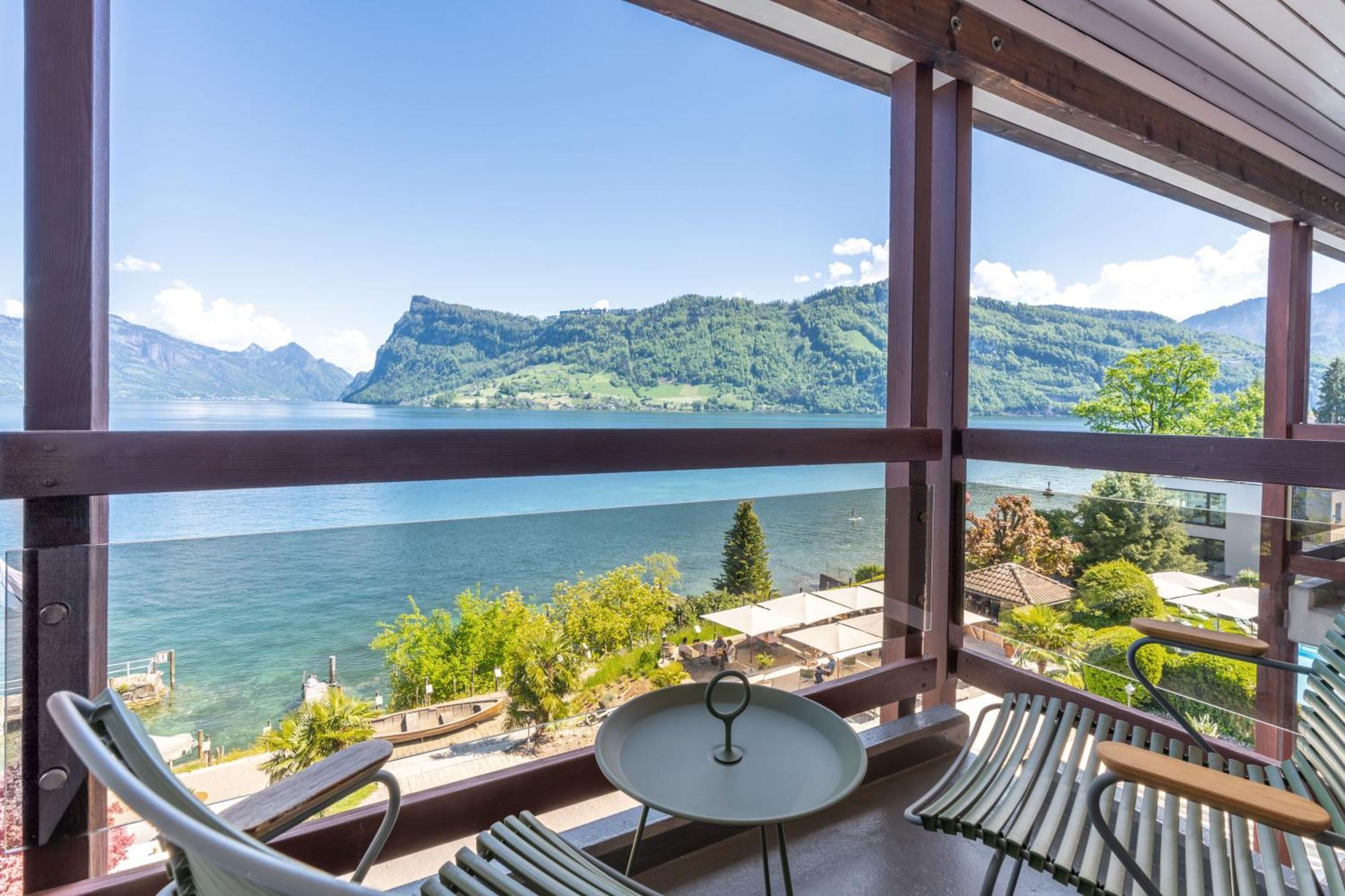 Seehotel Kastanienbaum Lucerne Luaran gambar